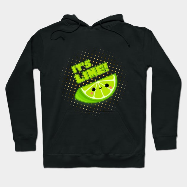 It's Lime! Hoodie by Hungabee8